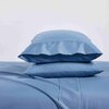 Bibb Home 2000 Count 6-Piece Bamboo Sheet Set - Queen - Ocean Blue 1831-QN-OCBL